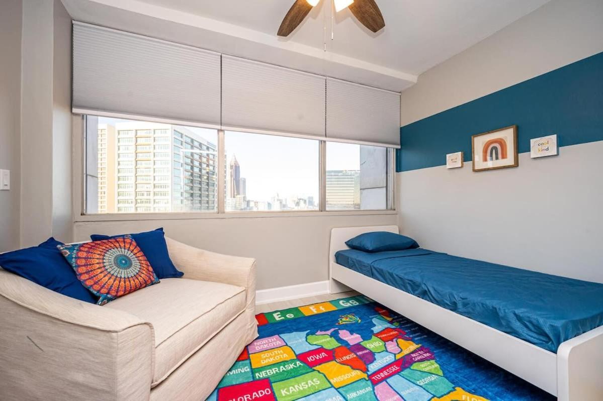 Downtown Atl Condo Onsite Parking King Bed & Bonus Room Lm1901 Atlanta Exterior photo
