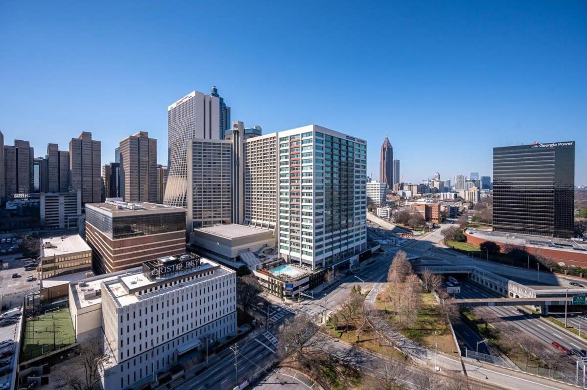 Downtown Atl Condo Onsite Parking King Bed & Bonus Room Lm1901 Atlanta Exterior photo