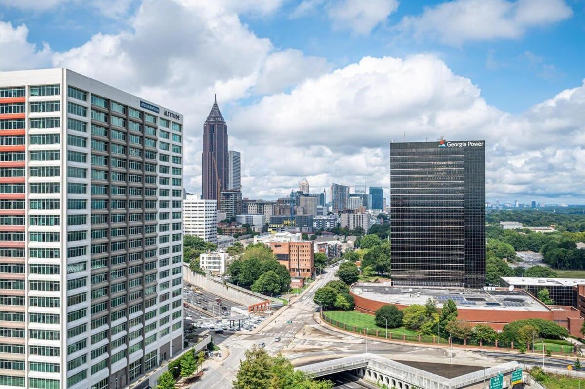 Downtown Atl Condo Onsite Parking King Bed & Bonus Room Lm1901 Atlanta Exterior photo
